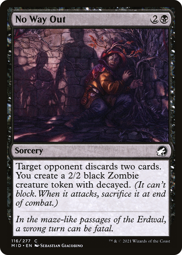 Image of No Way Out [Innistrad: Midnight Hunt]