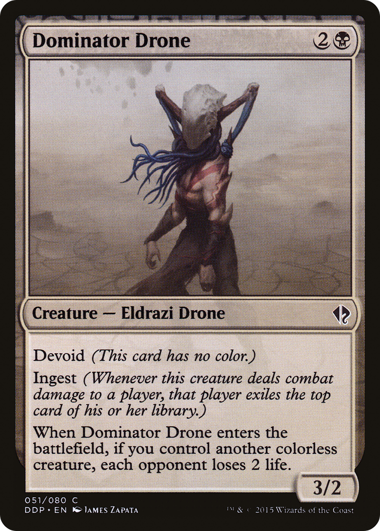 Image of Dominator Drone [Duel Decks: Zendikar vs. Eldrazi]