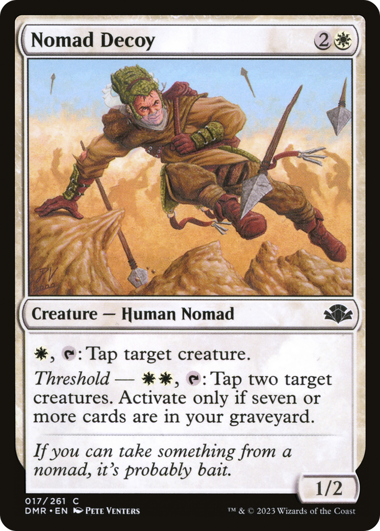 Image of Nomad Decoy [Dominaria Remastered]