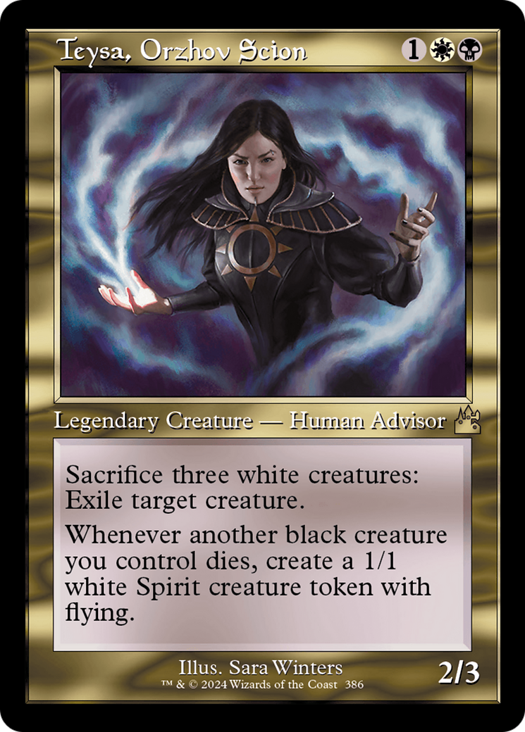 Image of Teysa, Orzhov Scion (Retro Frame) [Ravnica Remastered]