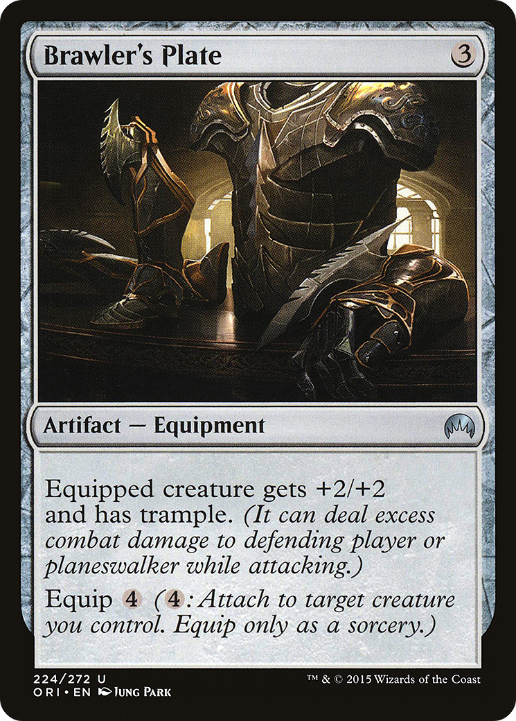 Image of Brawler's Plate [Magic Origins]
