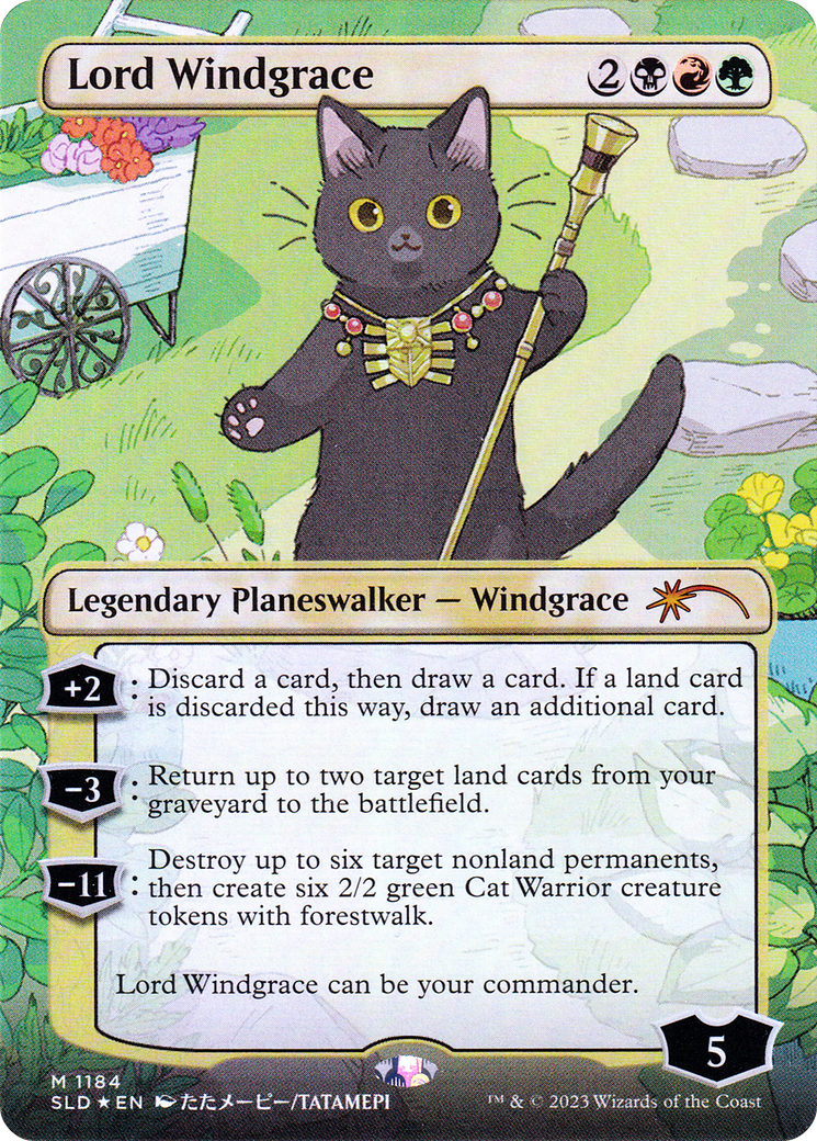 Image of Lord Windgrace (Borderless) [Secret Lair Drop Series]
