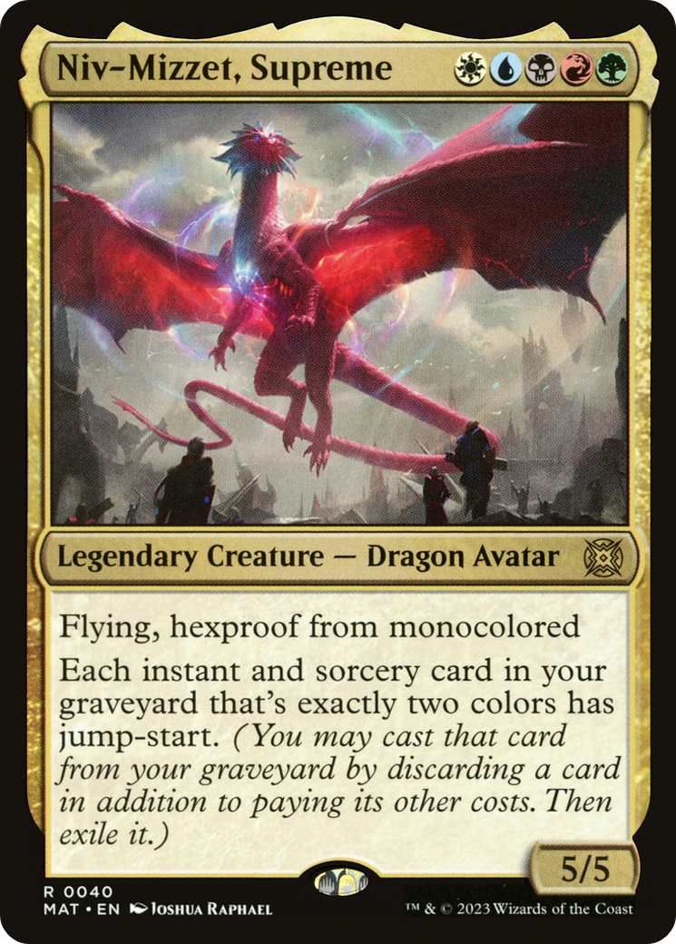 Image of Niv-Mizzet, Supreme [March of the Machine: The Aftermath]