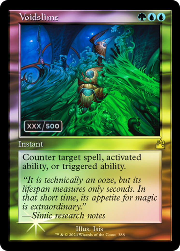 Image of Voidslime (Retro) (Serialized) [Ravnica Remastered]