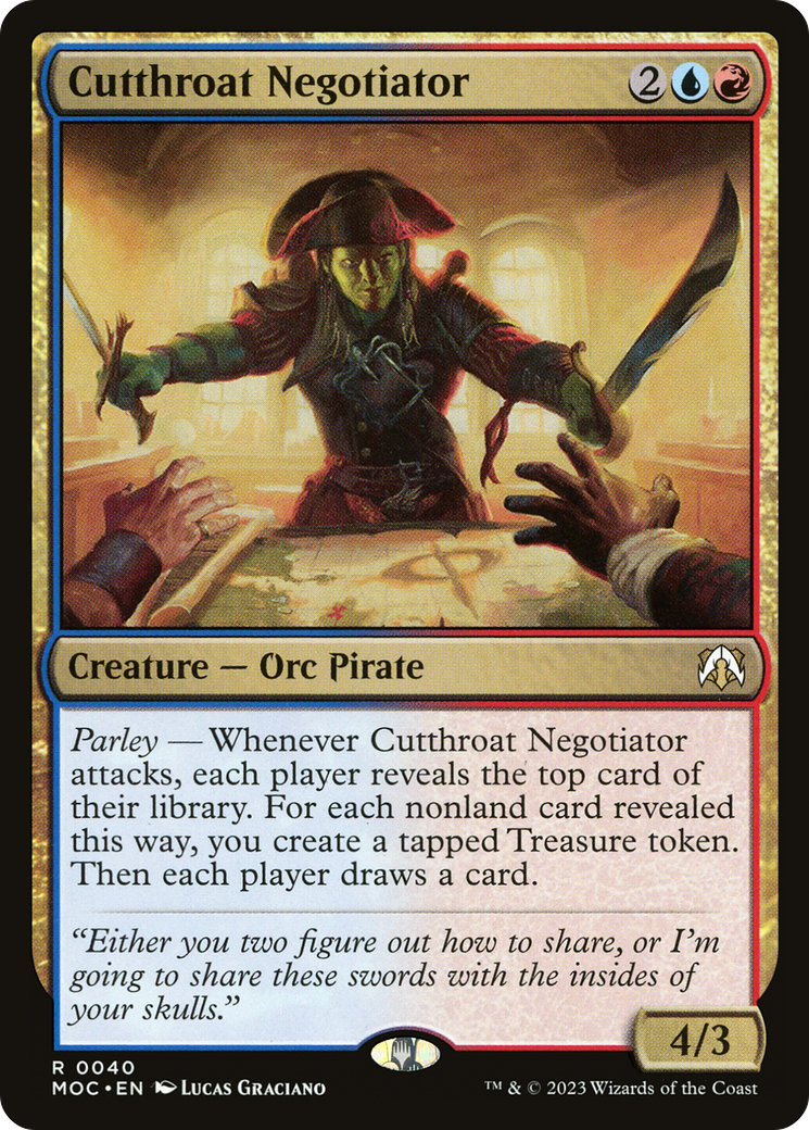 Image of Cutthroat Negotiator [March of the Machine Commander]