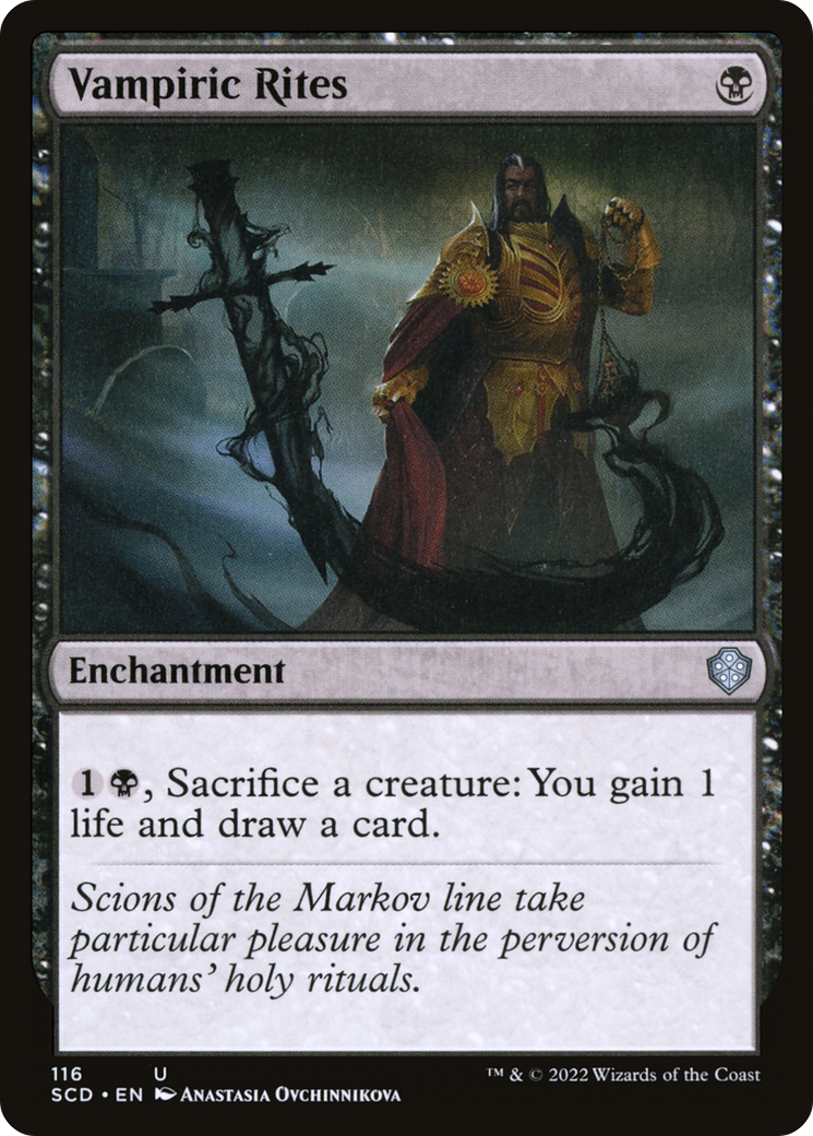 Image of Vampiric Rites [Starter Commander Decks]