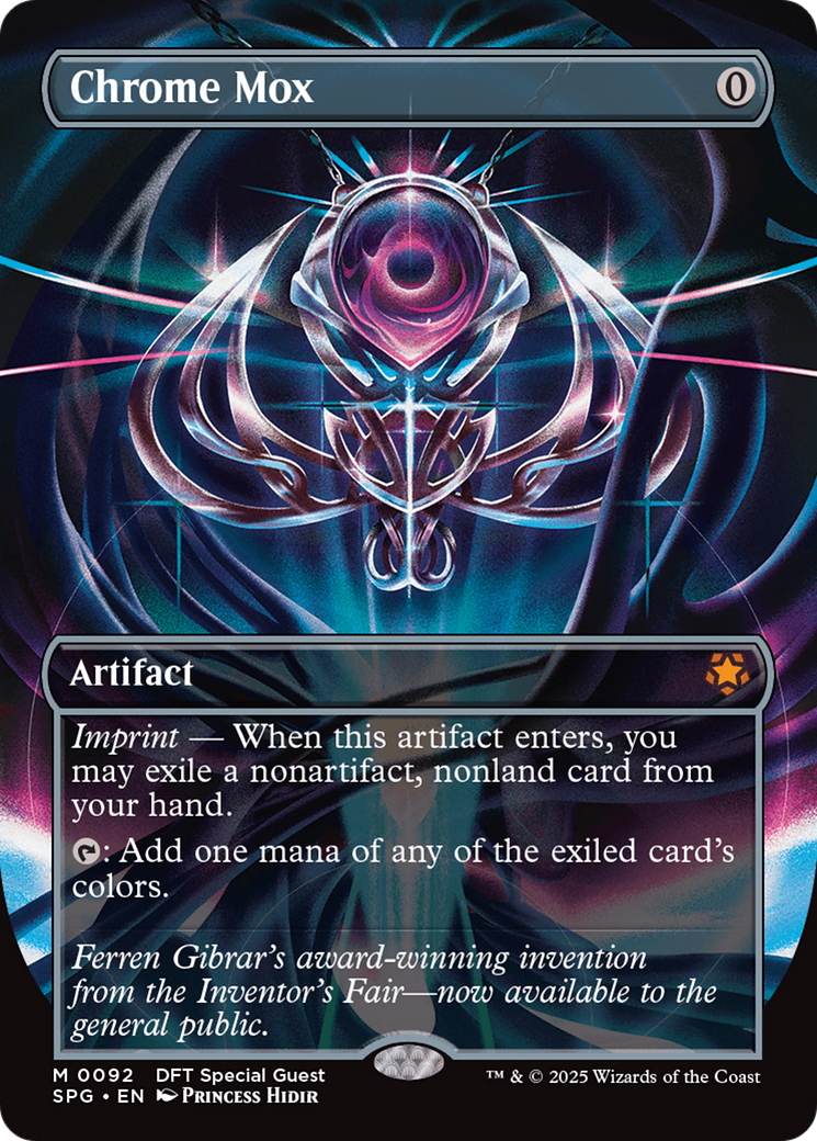 Image of Chrome Mox (Borderless) [Aetherdrift Special Guests]