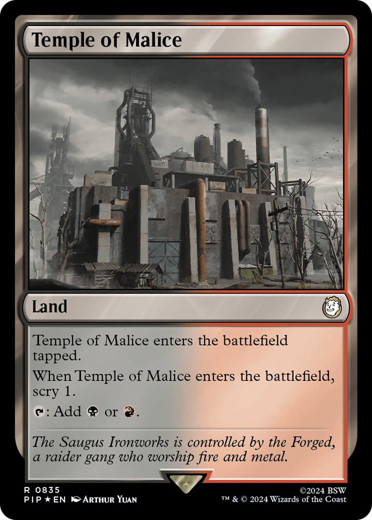 Image of Temple of Malice (Surge Foil) [Fallout]