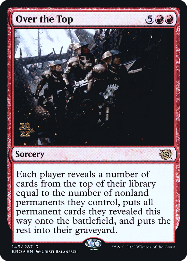 Image of Over the Top [The Brothers' War Prerelease Promos]