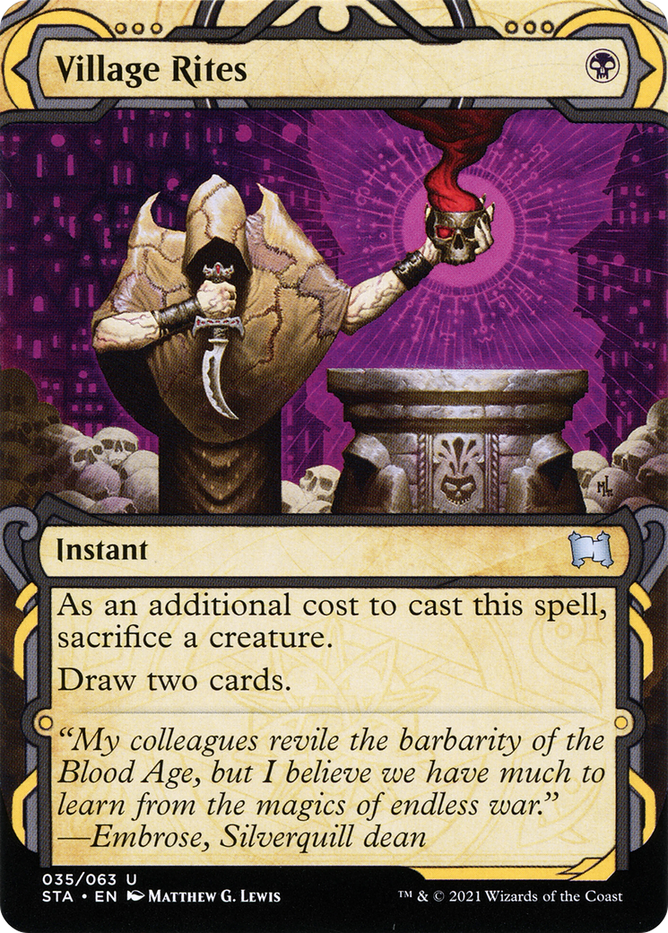 Image of Village Rites [Strixhaven: School of Mages Mystical Archive]