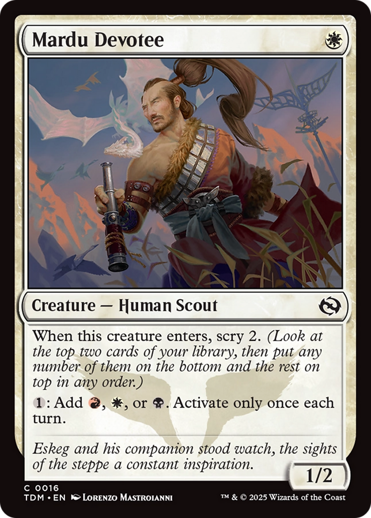 Image of Mardu Devotee [Tarkir: Dragonstorm]