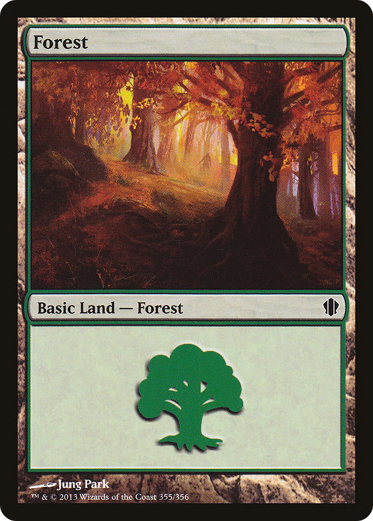 Image of Forest (355) [Commander 2013]