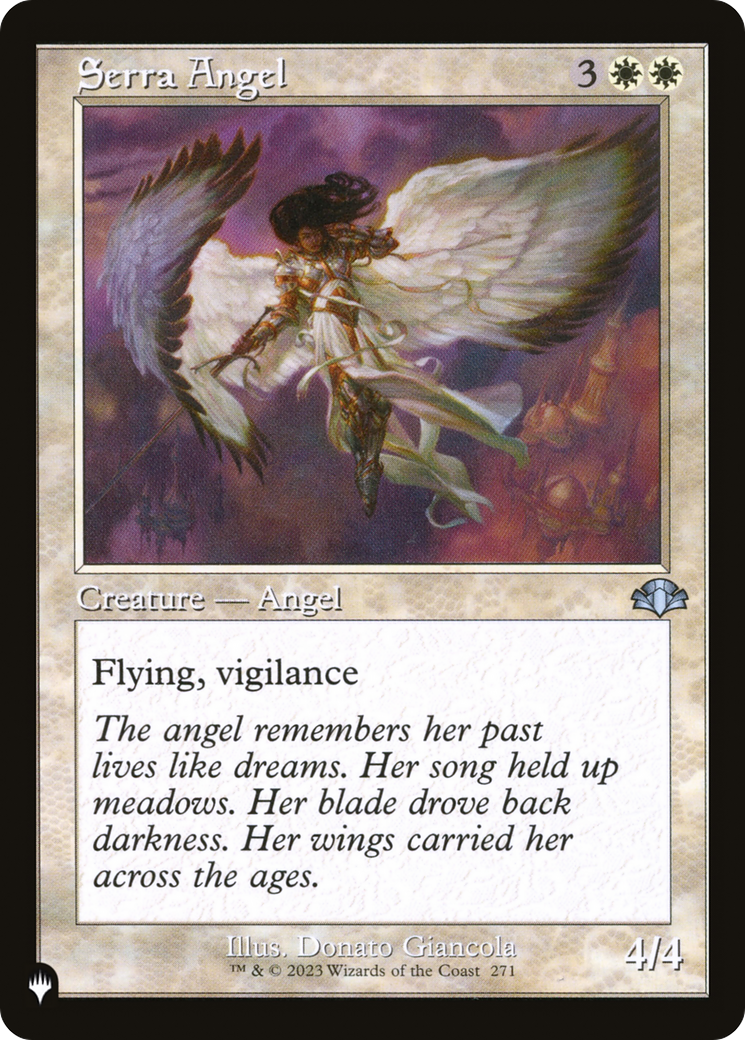 Image of Serra Angel (Retro Frame) [The List]