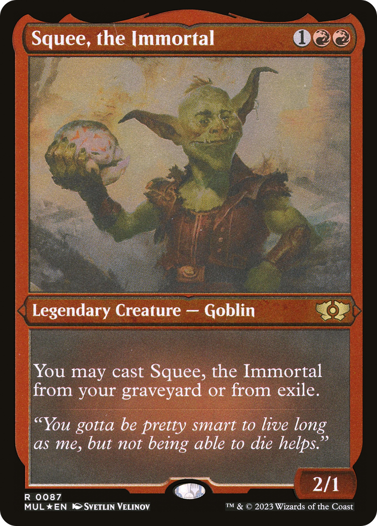 Image of Squee, the Immortal (Foil Etched) [Multiverse Legends]