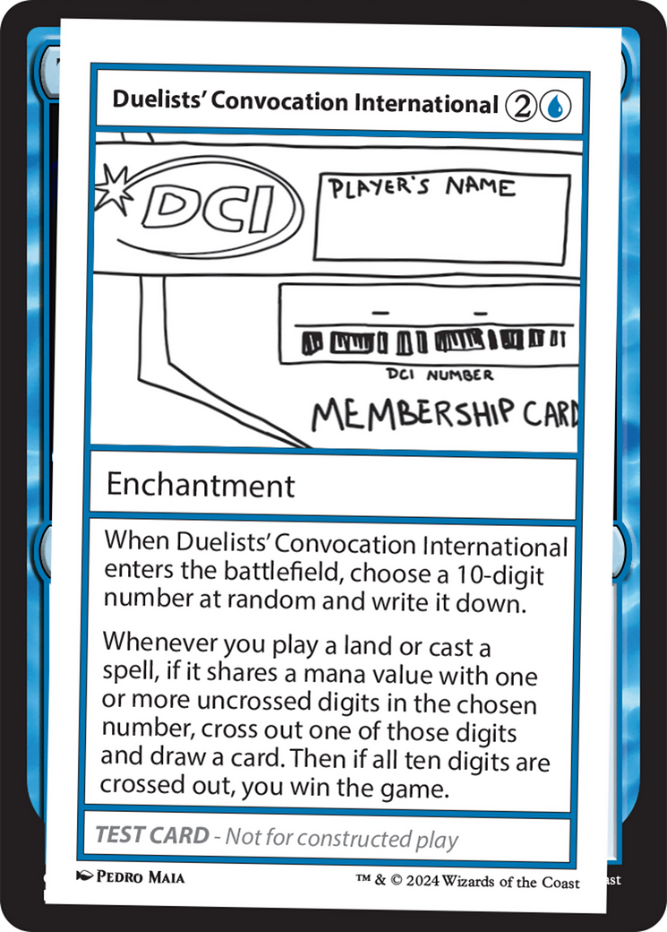 Image of Duelists' Convocation International [Mystery Booster 2 Playtest Cards]