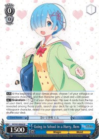 Image of Going to School in a Hurry, Rem (RZ/S55-E064 R) [Re:ZERO Vol.2]