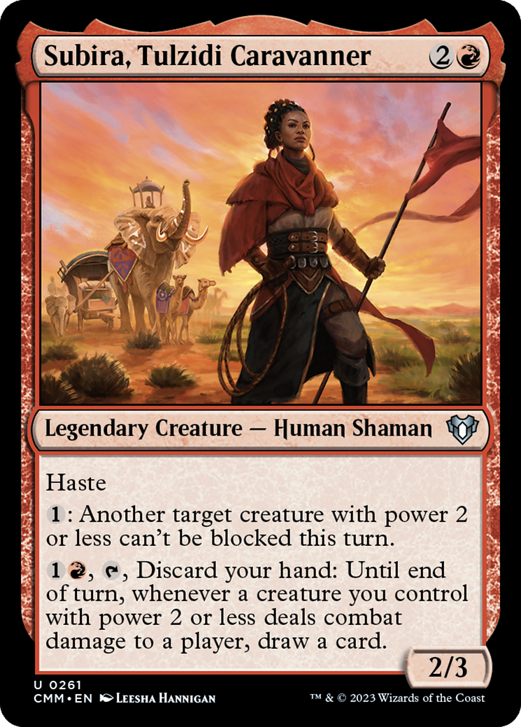Image of Subira, Tulzidi Caravanner [Commander Masters]