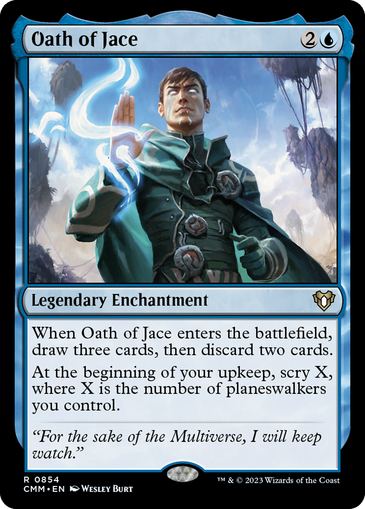 Image of Oath of Jace [Commander Masters]