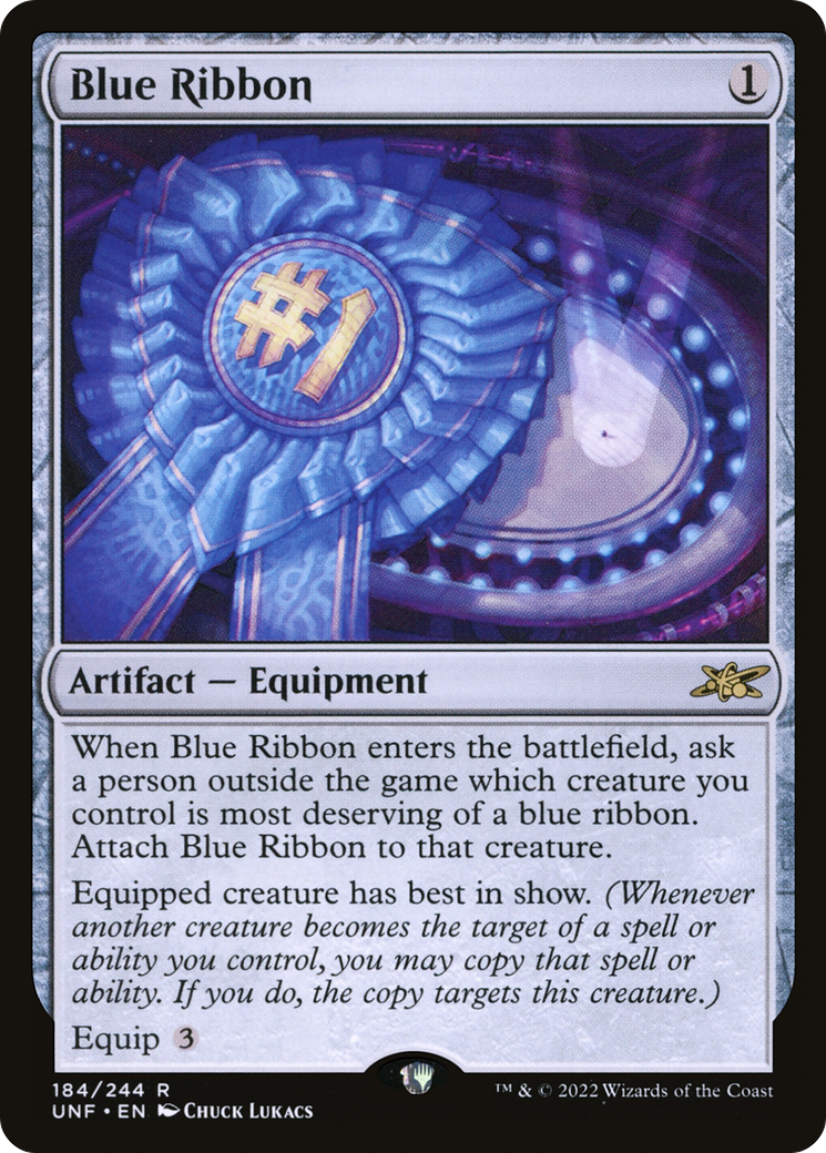 Image of Blue Ribbon [Unfinity]