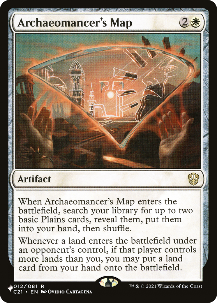Image of Archaeomancer's Map [The List]