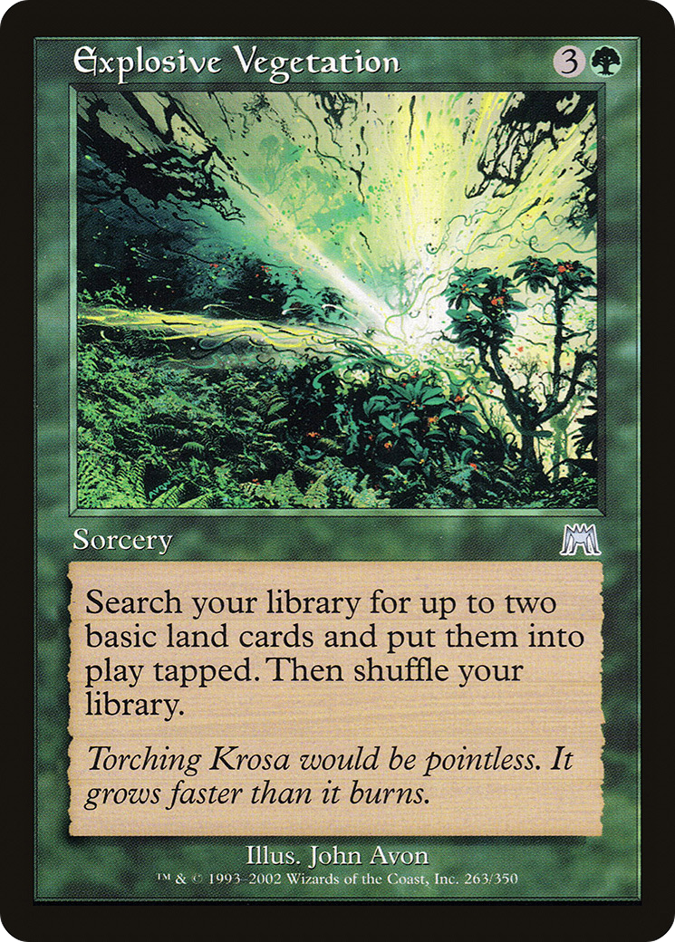 Image of Explosive Vegetation [Onslaught]