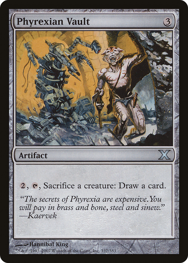 Image of Phyrexian Vault [Tenth Edition]