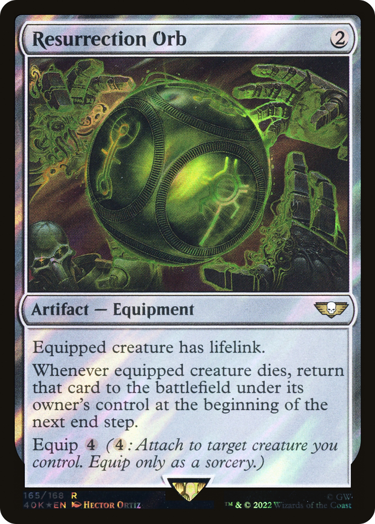 Image of Resurrection Orb (Surge Foil) [Warhammer 40,000]