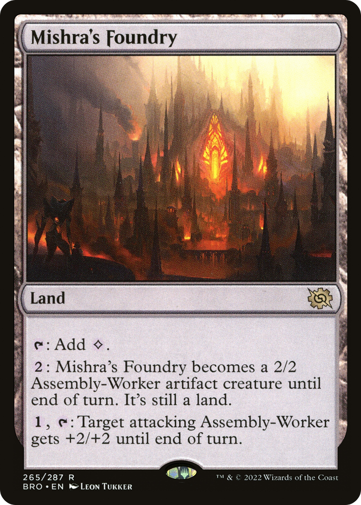 Image of Mishra's Foundry [The Brothers' War]