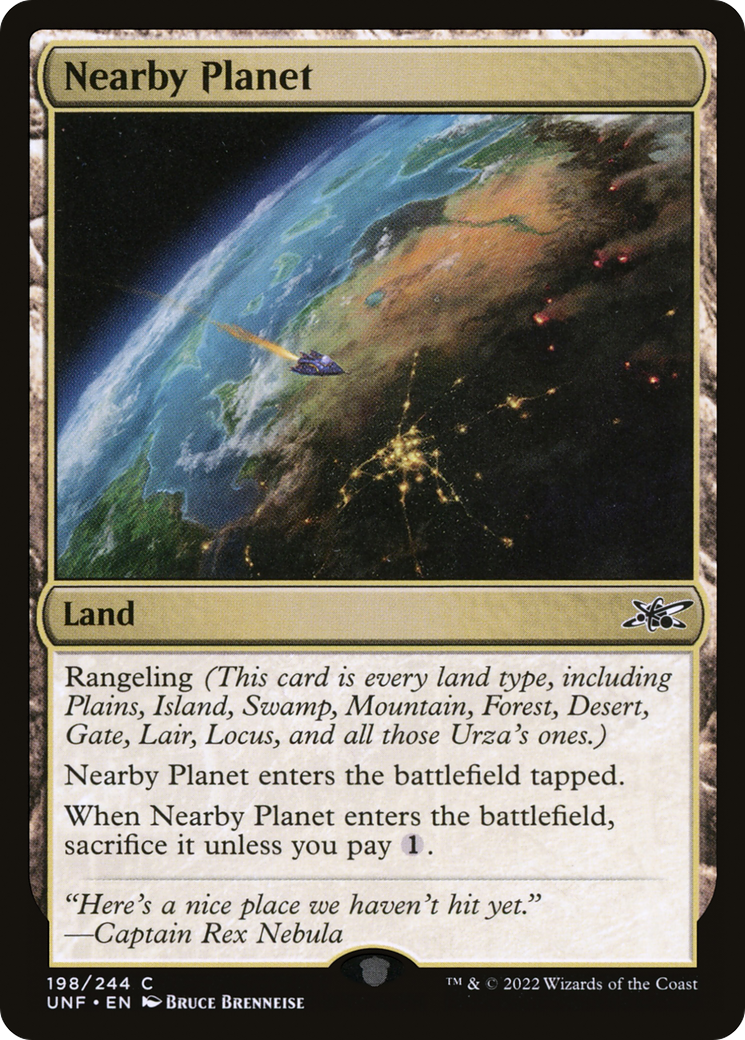 Image of Nearby Planet [Unfinity]