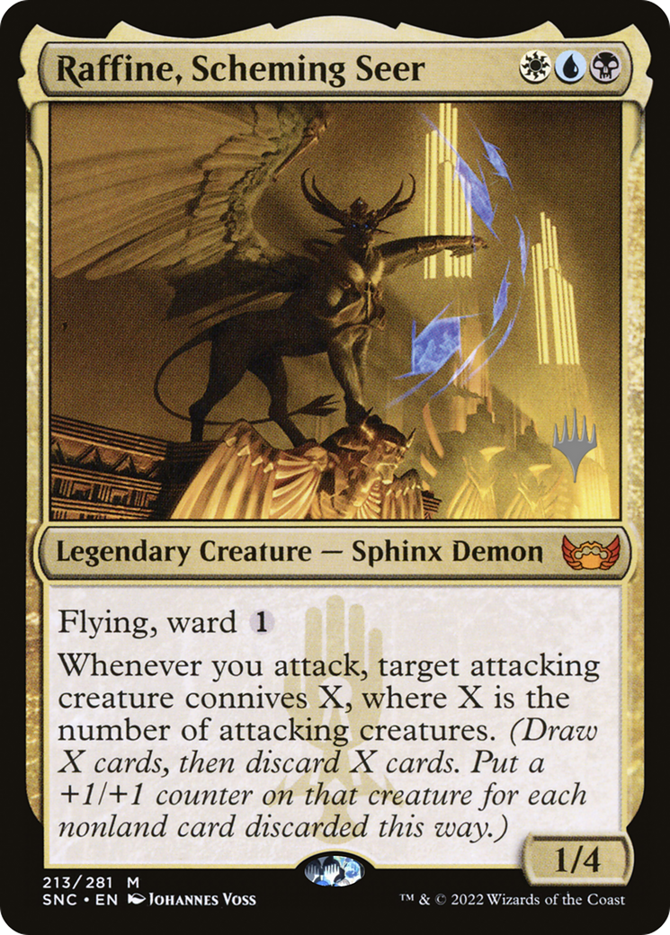 Image of Raffine, Scheming Seer (Promo Pack) [Streets of New Capenna Promos]