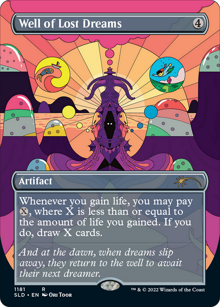 Image of Well of Lost Dreams (1181) (Borderless) [Secret Lair Drop Series]