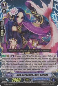 Duo Gorgeous Lady, Kazuha (B - RR Foil) (G-CB01/019EN B) [Academy of Divas]