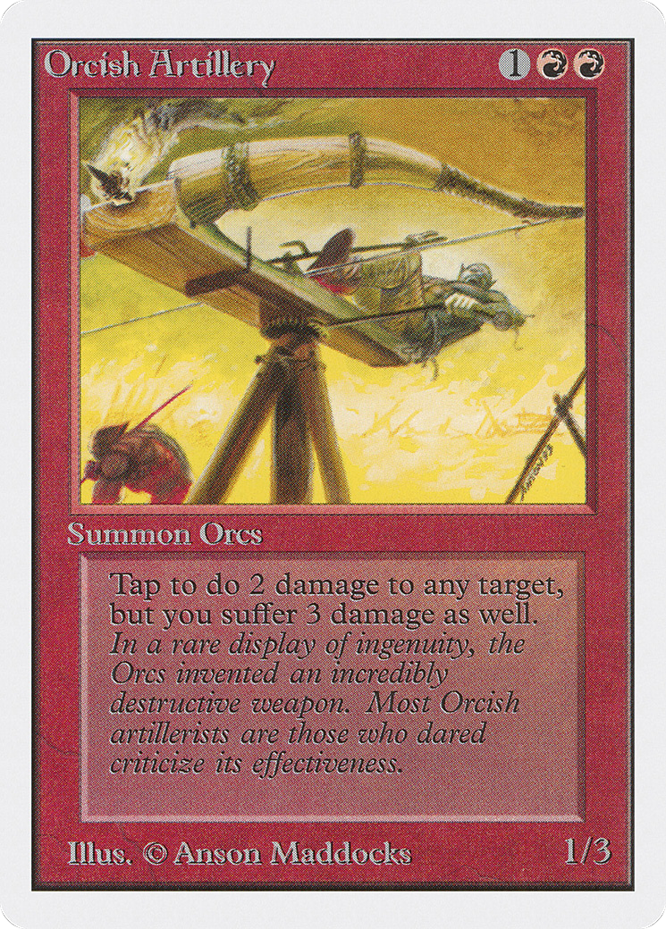 Image of Orcish Artillery [Unlimited Edition]