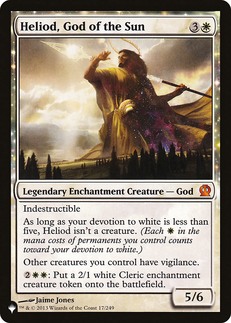 Image of Heliod, God of the Sun [The List]