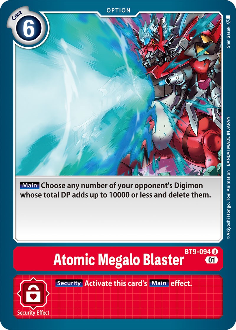 Image of Atomic Megalo Blaster [BT9-094] [X Record]