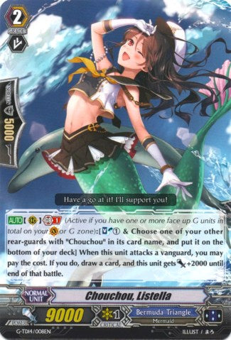 Image of Chouchou, Listella (G-TD14/008EN) [Debut of the Divas]