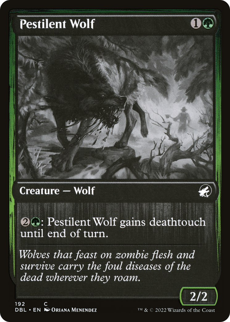 Image of Pestilent Wolf [Innistrad: Double Feature]