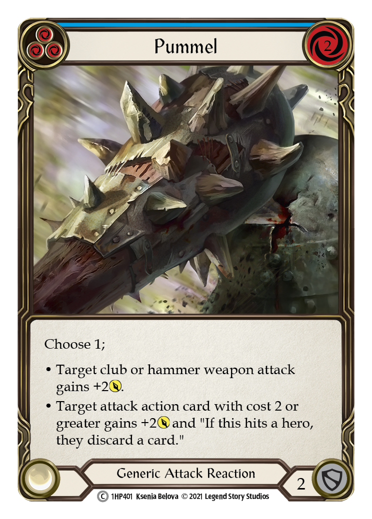 Image of Pummel (Blue) [1HP401] (History Pack 1)