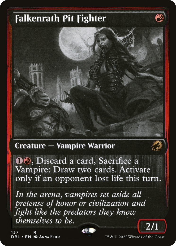 Image of Falkenrath Pit Fighter [Innistrad: Double Feature]