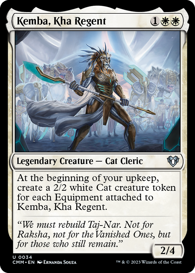 Image of Kemba, Kha Regent [Commander Masters]