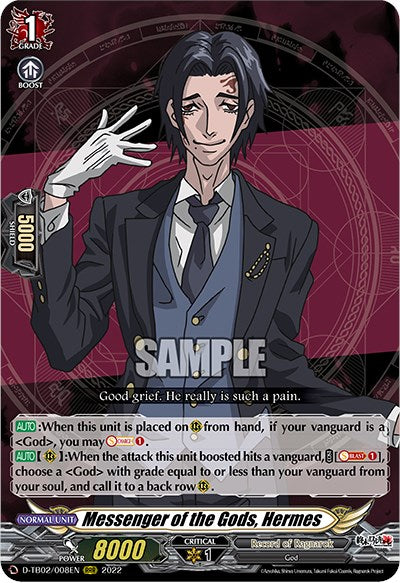 Image of Messenger of the Gods, Hermes (D-TB02/008EN) [Record of Ragnarok]