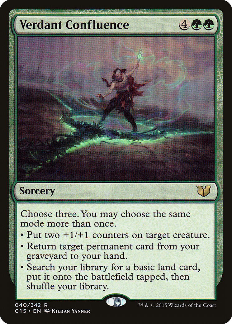 Image of Verdant Confluence [Commander 2015]