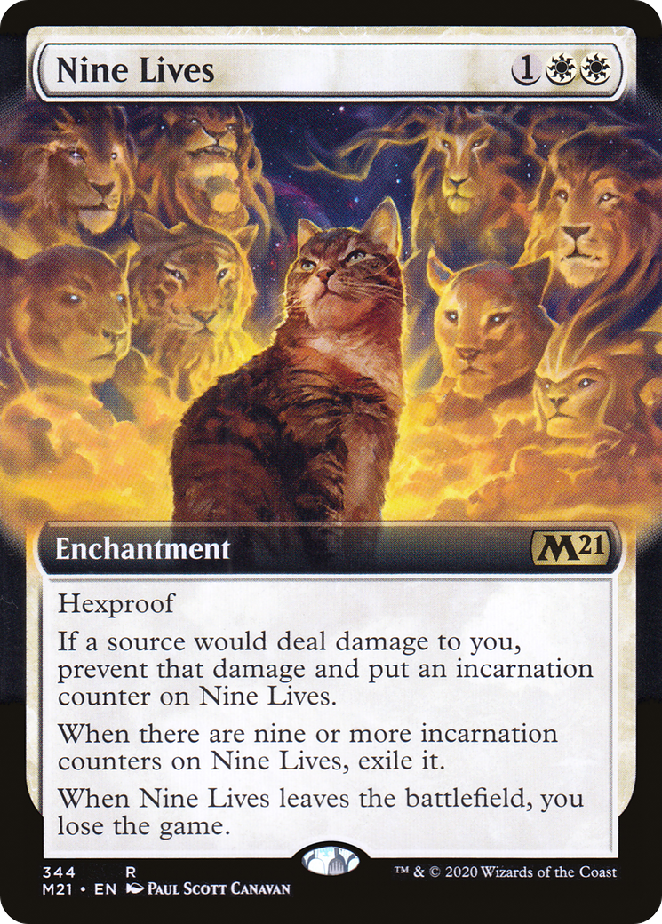Image of Nine Lives (Extended Art) [Core Set 2021]