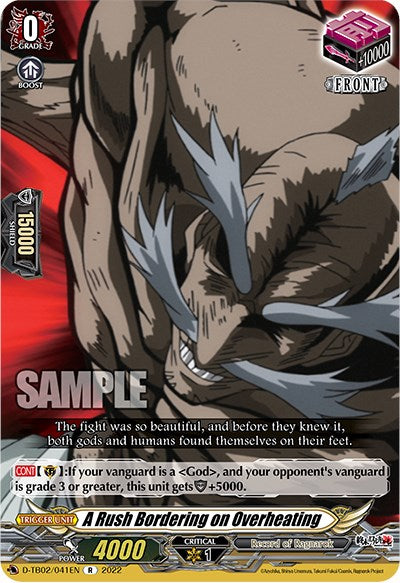Image of A Rush Bordering on Overheating (41) (D-TB02/041EN) [Record of Ragnarok]