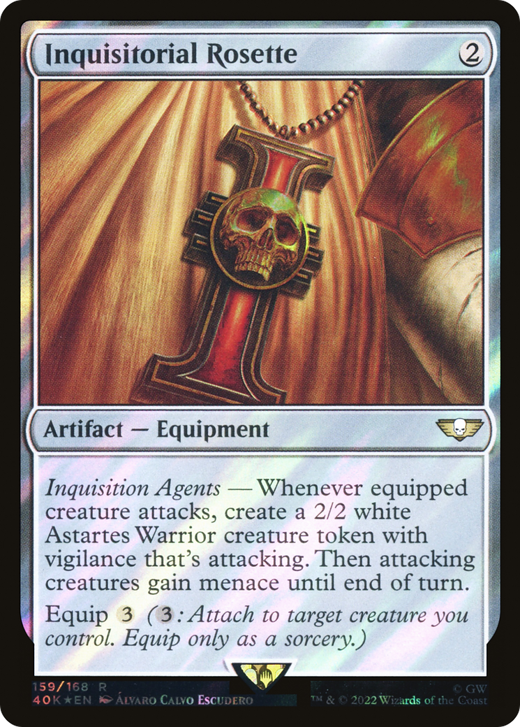 Image of Inquisitorial Rosette (Surge Foil) [Warhammer 40,000]