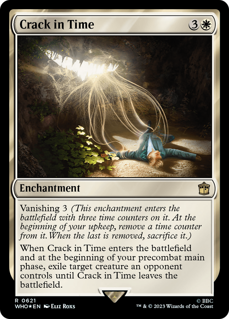 Image of Crack in Time (Surge Foil) [Doctor Who]