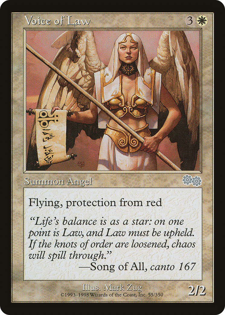 Image of Voice of Law [Urza's Saga]