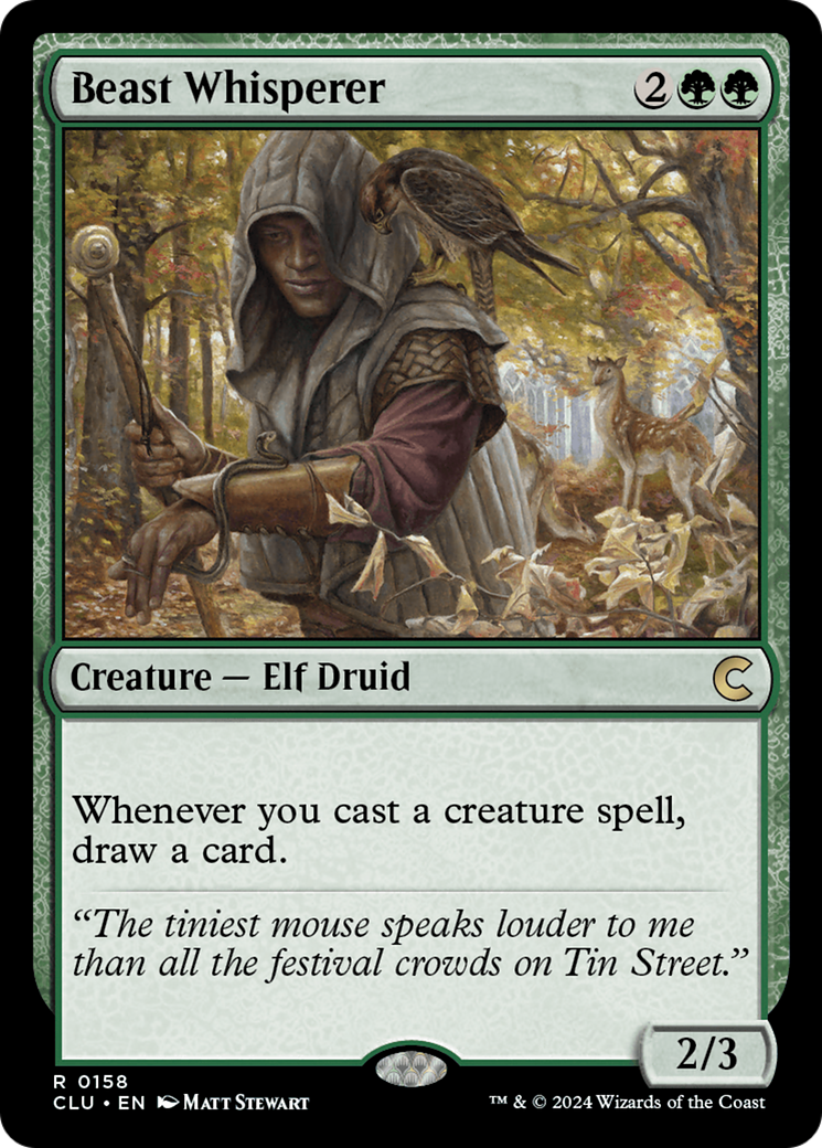 Image of Beast Whisperer [Ravnica: Clue Edition]