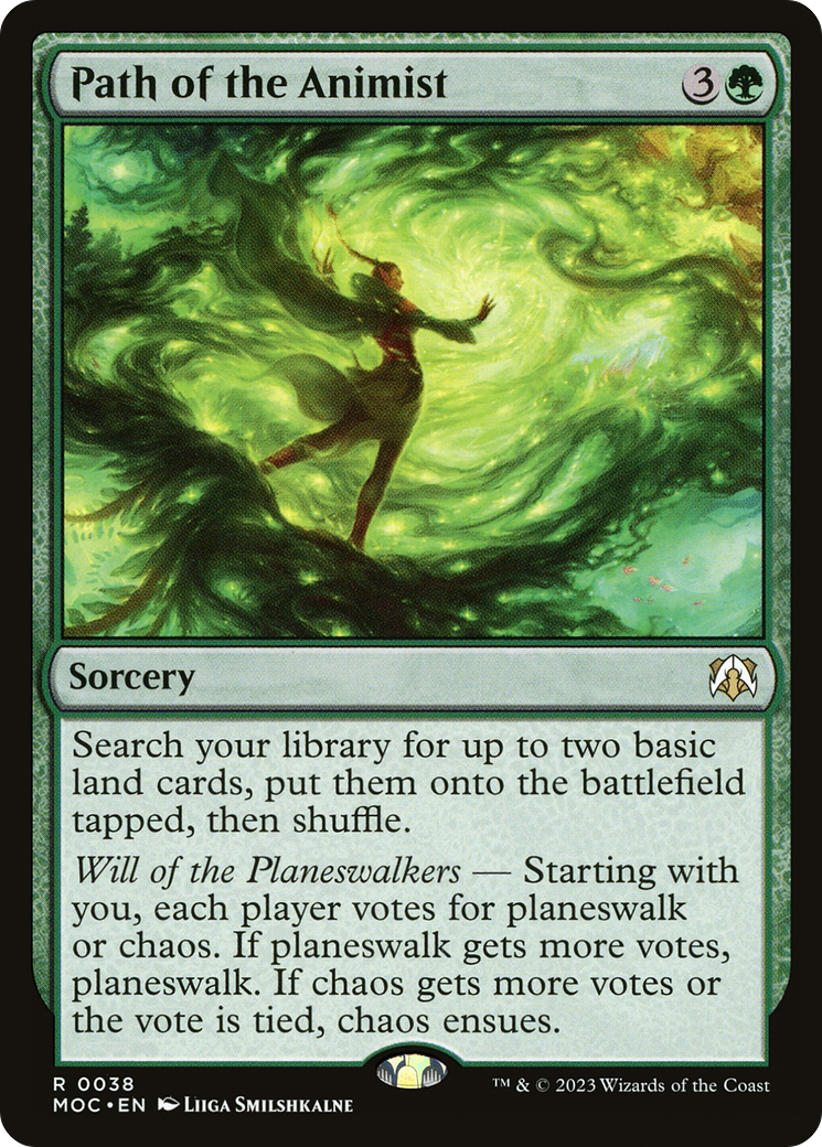 Image of Path of the Animist [March of the Machine Commander]