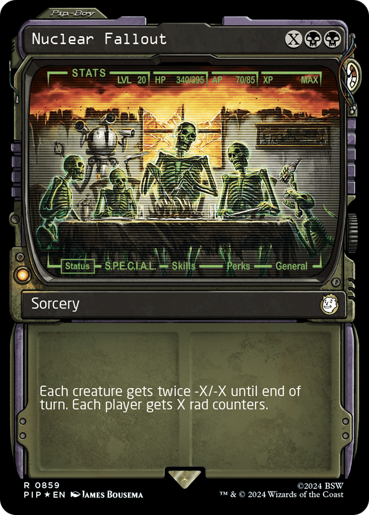 Image of Nuclear Fallout (Showcase) (Surge Foil) [Fallout]
